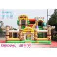 Children's inflatable castle indoor and outdoor trampoline small amusement park mischievous castle amusement equipment