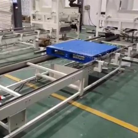 Fully automatic stacker, tray machine, tray dismantling machine, tray magazine, automatic tray delivery line
