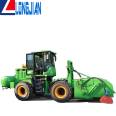 Road Construction Sweeper Driving SM Sweeper Powerful Rolling Brush of Industrial Sweeper at Longjian Steel Plant