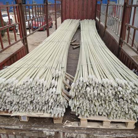 Supply of GFRP fully threaded rod body with flame retardant and anti-static properties for Chengxinda glass fiber anchor pit support