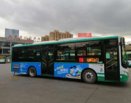 Kunming Public Transport Advertising Single-layer Bus Body Media Release Brand Outdoor Promotion Findchao Wentong Placement