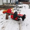 Farmland tillage machinery - Dual purpose ridge building machine for both water and drought - Tractor with stem cutting machine