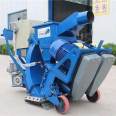 Bridge deck shot blasting machine, cement pavement roughening machine, small mobile steel plate shot blasting machine