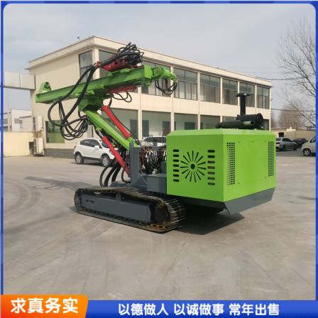 Single and double arm tunnel hydraulic anchor drilling rig, high lift anchoring, hydraulic rock drill, rotary loader, tracked type