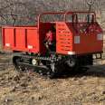 Hand propelled tracked transport vehicle, multi specification tracked dump transport vehicle, small tracked transport vehicle