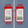 Outdoor double-sided light pole, light box road, light pole billboard, wire pole, advertising banner, rolling light frame manufacturer Yidatong