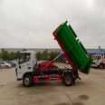 Dongfeng Tianjin carriage detachable garbage truck is easy to operate and can be used with a mobile station