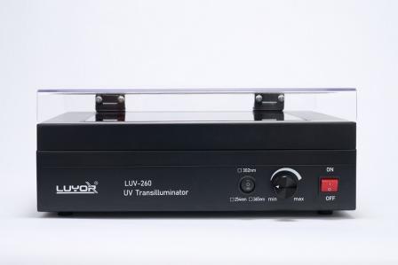 Dual wavelength UV transillumination table UV glue cutter LUV-260AD, Luyang, USA