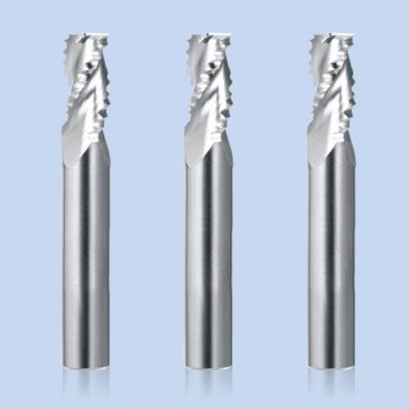 Efficient 55 degree three edge aluminum milling cutter CNC cutting tool, hard alloy high polishing end milling cutter
