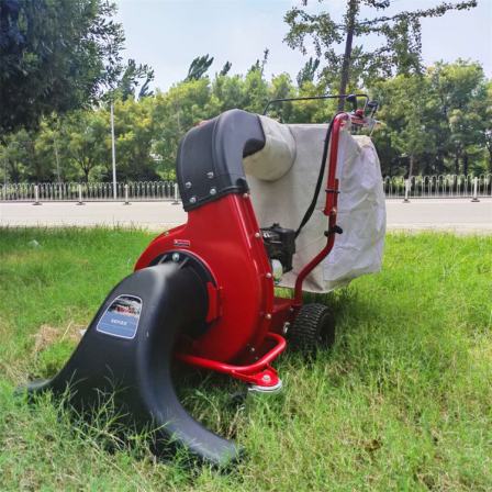 Community garden manual leaf suction machine Green belt leaf cleaning and suction machine easy to operate