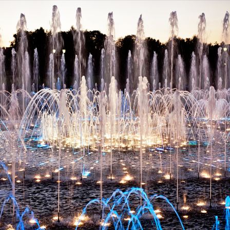 Customized equipment for large-scale music fountains, lighting shows, square parks, water features, and fountains, Fangteng