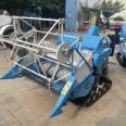 Honghai harvest self-propelled grain Combine harvester new wheat harvester crawler rice harvester