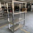 Stainless steel shelf, worktable, restaurant, hotel, kitchen, multifunctional storage, multi-layer shelf, customized