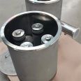 Flange connection and installation of stainless steel filtration equipment, Hanke supports customized internal scraper filters