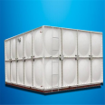 FRP fiberglass fire protection and civil defense high-level insulation water tank, large water storage equipment can be customized