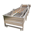 Stainless steel fruit and vegetable cleaning machine, corn deep processing equipment, vegetable processing equipment, creating billions