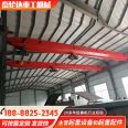 Workshop use 9m high 20t single beam travelling crane 2t electric overhead travelling crane Overhead crane