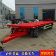 7-meter dump full trailer, high railing tractor, trailer, three axle agricultural trailer