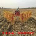 New Type of Disc Rake Tractor Suspension Finger Disc Harvester for Grass Straw Picking Machine 6 discs 8 discs single and double sides