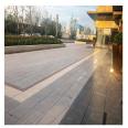 Floor paving stone manufacturer provides outdoor quartz stone PC bricks, imitation granite floor tiles, anti-skid, 18 thick