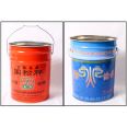 20L paint bucket Yiteng manufacturer customized epoxy floor paint metal round iron bucket