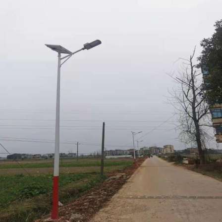 Xingnuo Optoelectronics Outdoor High Power Photovoltaic Panel Savings Integrated 8-meter Solar Street Lamp Road LED Street Lamp