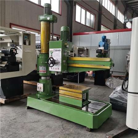 Guangna Z3040 radial drilling machine can automatically feed and drill holes with a diameter of 40mm, with good stability