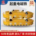 Special scrap steel lifting electromagnet suction cup for gantry crane, with light self weight and large suction force