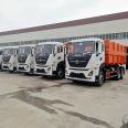 Dongfeng Tianlong 25t arm hook arm car carriage detachable Garbage truck with Construction waste container