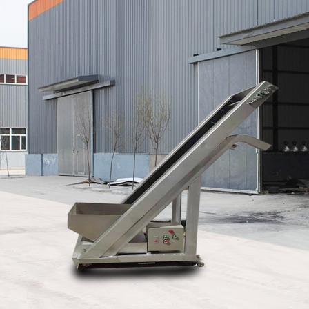 Customized stainless steel single bucket elevator tipping bucket vertical lifting equipment
