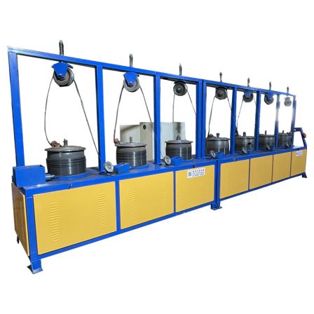 Used Wire Drawing Machine Vertical Continuous Can Drawing Machine Hongquan Wire Drawing Machinery Physical Factory