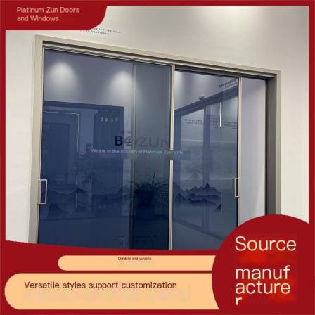The kitchen Sliding door is complete in specifications, and can be customized as required, solid and durable platinum doors and windows