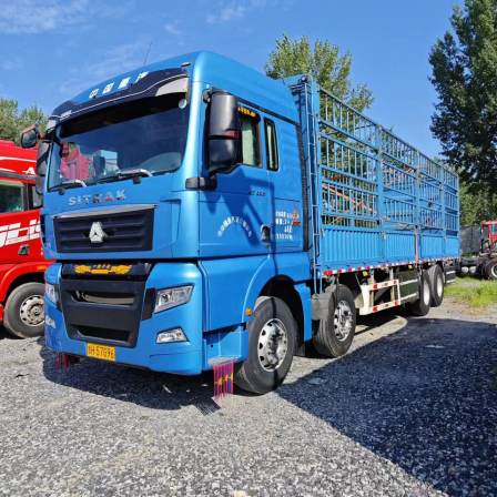 Sale of second-hand heavy-duty truck Shandeka front, rear, and rear. 9.6 meter high rail truck automatic transmission with liquid buffer package for gear up