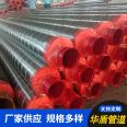 Galvanized iron sheet insulation pipe, polyurethane directly buried insulation pipe, can be customized and processed according to needs