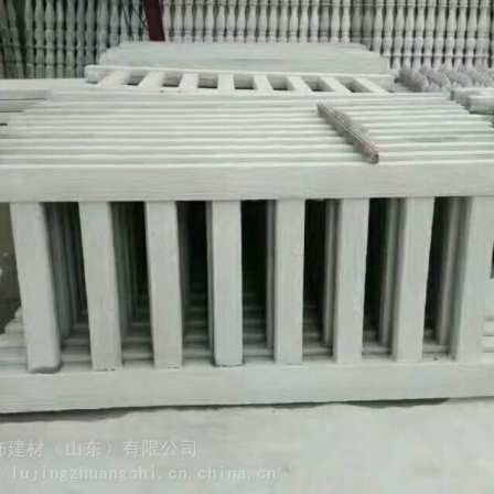 Increased demand for cement imitation wood grain railings, Roman column fences, concrete products