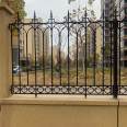 Yishuo Jianke Community Factory Courtyard Iron Fence Garden Fence Wall Welding Iron Fence Abnormal Structure