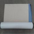 Non asphalt based self-adhesive film short side double-sided lap tape with sand cover strip