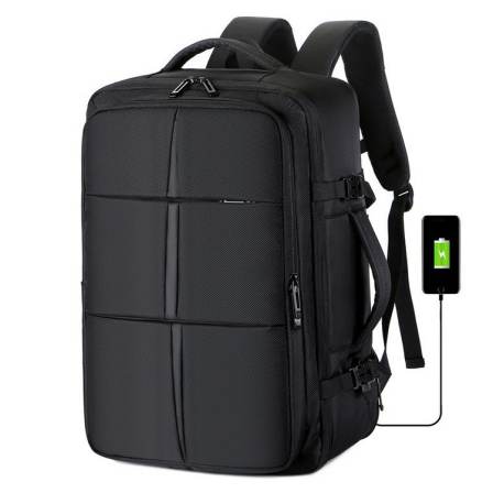 New Large Capacity Expansion Travel Backpack for Men's Business Waterproof Multifunctional Computer Backpack for Men