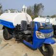 Three wheeled suction truck, diesel small agricultural suction truck, Huihong suction truck modified with a 3 cubic meter suction truck