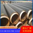 Processing national standard polyurethane insulated spiral steel pipes for high-density heating with customizable insulation performance