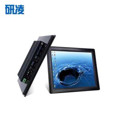 Yanling Core i5 embedded 17 inch industrial touch screen all-in-one machine j1900 silent IP64 dustproof computer