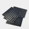 3MSJ5018 black block shockproof protective foot pad, rubber fastener, furniture protective rubber pad