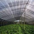 Black knitted sunshade mesh, flat wire, round wire, aluminum foil, greenhouse, agricultural shading, heat insulation, and durability