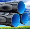 Xinbo Giant HDPE Steel Strip Double Wall Corrugated Pipe Buried Large Diameter Metal Corrugated Culvert Pipe for Municipal Drainage