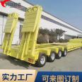 14.5 meter four track eight axle semi trailer large cargo transport trailer with a saddle capacity of 17000kg