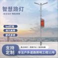 Boshi 4G/5G smart street lamp city Charging station monitoring WIFI information screen integrated lamp pole