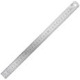 Deli 8463 30cm stainless steel ruler measuring and drawing scale band formula conversion table office supplies