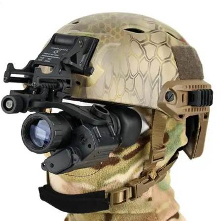 Thermal imaging low light night vision helmet Single person night vision instrument Panoramic night vision helmet