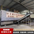 Integrated fecal and sewage treatment Manure equipment fertilizer production equipment fecal fermentation equipment Hongfa