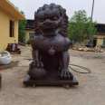 Copper Lion Large Cast Copper with a Height of 2.6 meters HSBC Lion Bronze Sculpture Corrosion-resistant Palace Museum Gate Lion